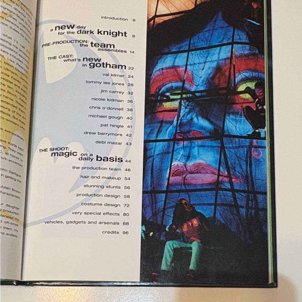 Vintage 1995 Batman Forever The Official Movie Book By Michael Singer
Hardcover - Picture 10 of 16